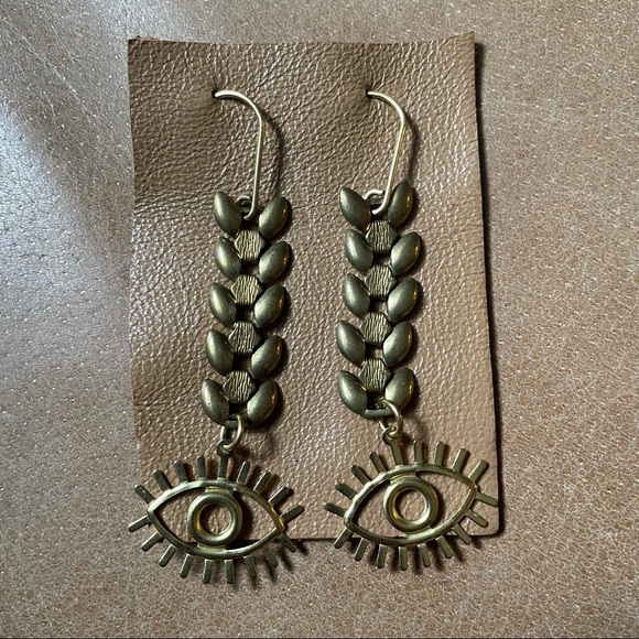 Evil eye 🧿 protection earrings - Picture 4 of 4